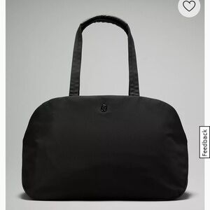 lululemon athletica Black Duffel Bag